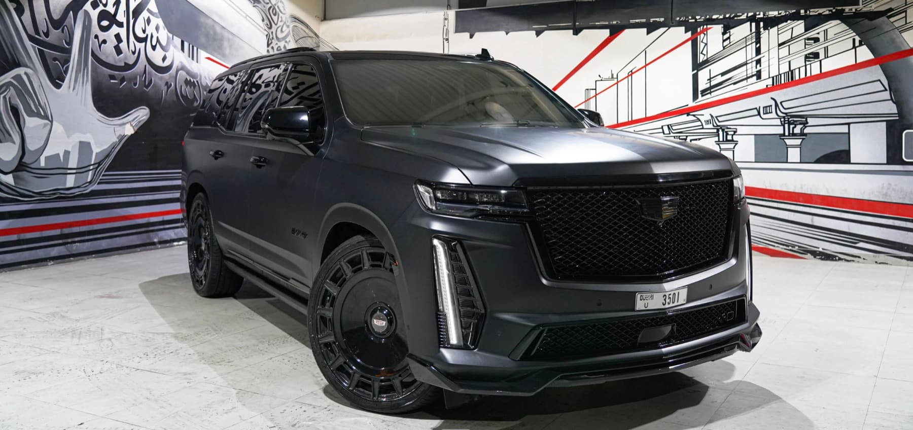 Cadillac Escalade-V ESV — PNW Tourism fleet